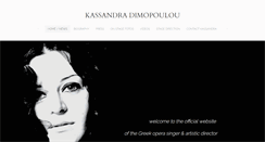 Desktop Screenshot of kassandradimopoulou.com